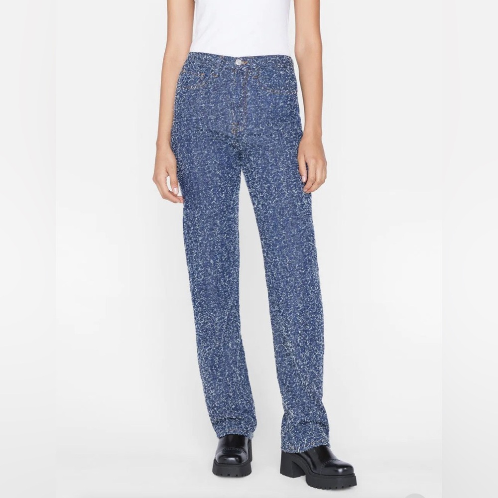 Frame Denim Atelier Le Jane in Indigo Boucle sz 27